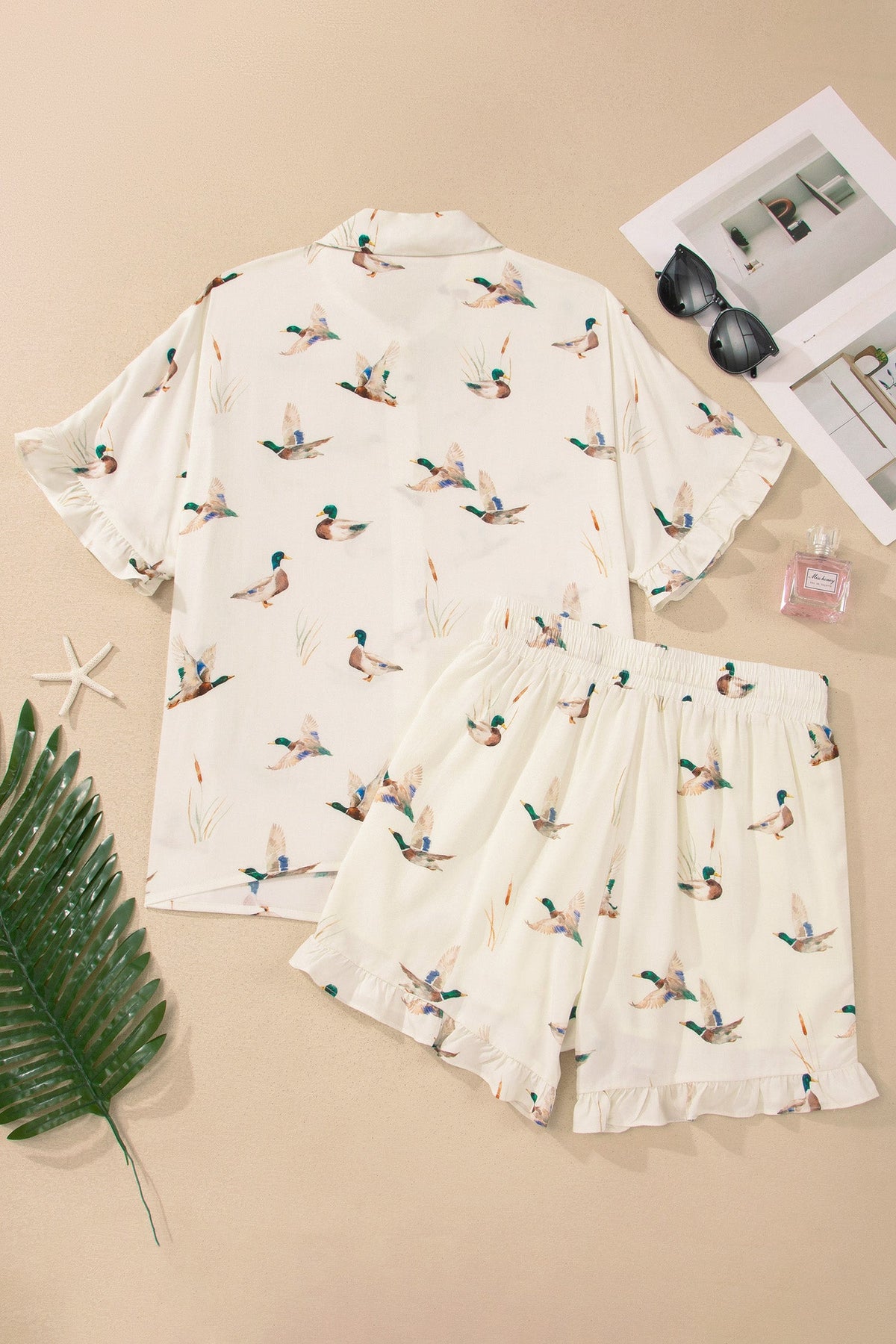 Mallard Ruffle PJ Set