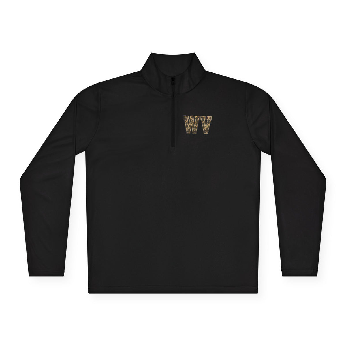 WV Mountaineers Camo Quarter Zip Pullover