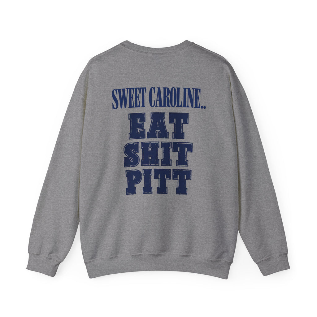 West Virginia Crewneck Sweatshirt — 'Eat Sh*t Pitt'
