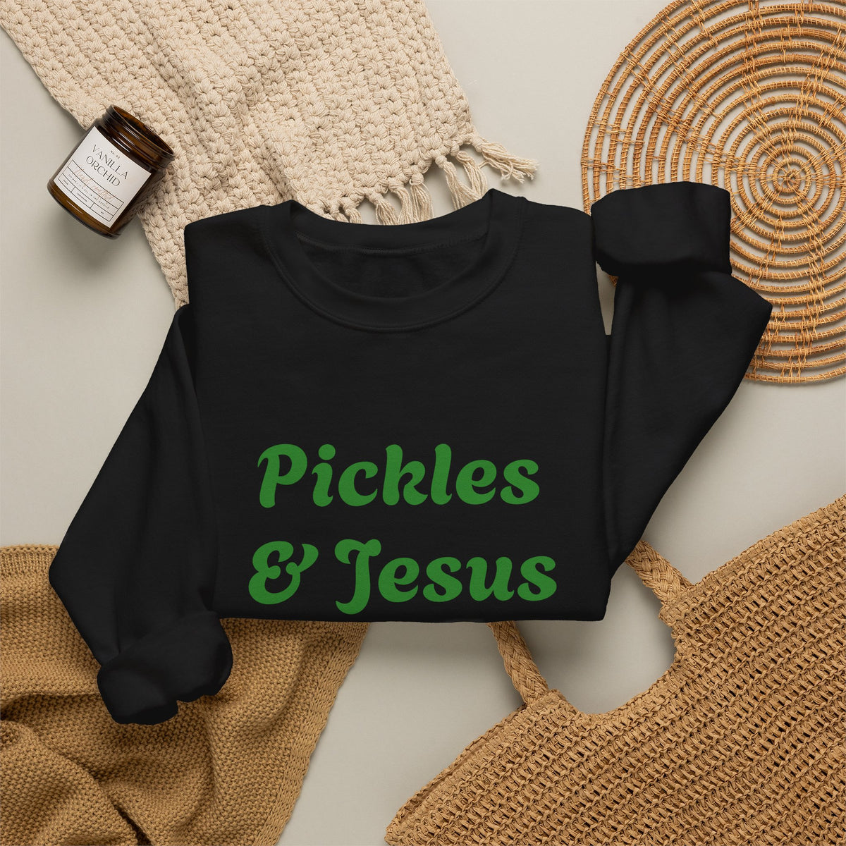 Pickles & Jesus Crewneck