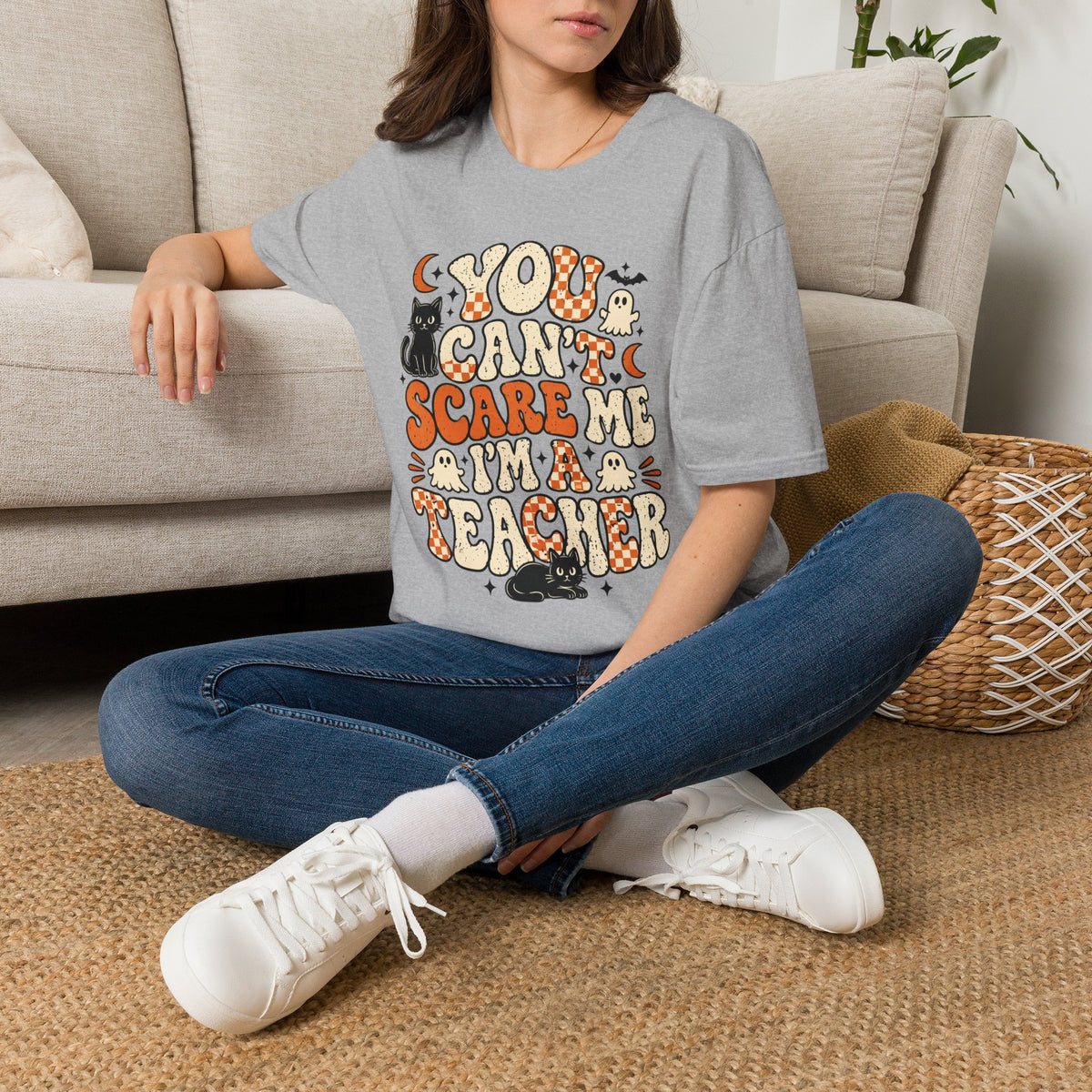 You Can't Scare Me I'm a Teacher Tee