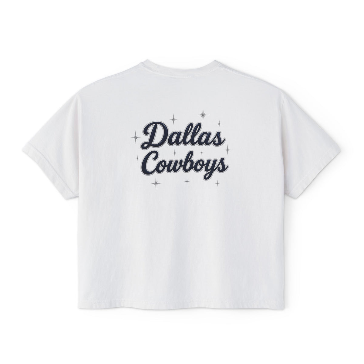 Dallas Cowboys Retro Bow Boxy Tee