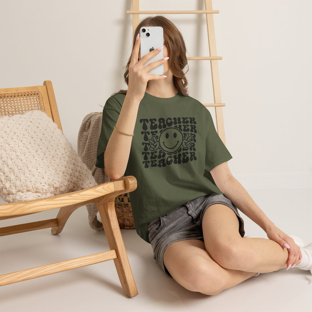 Groovy Teacher Tee