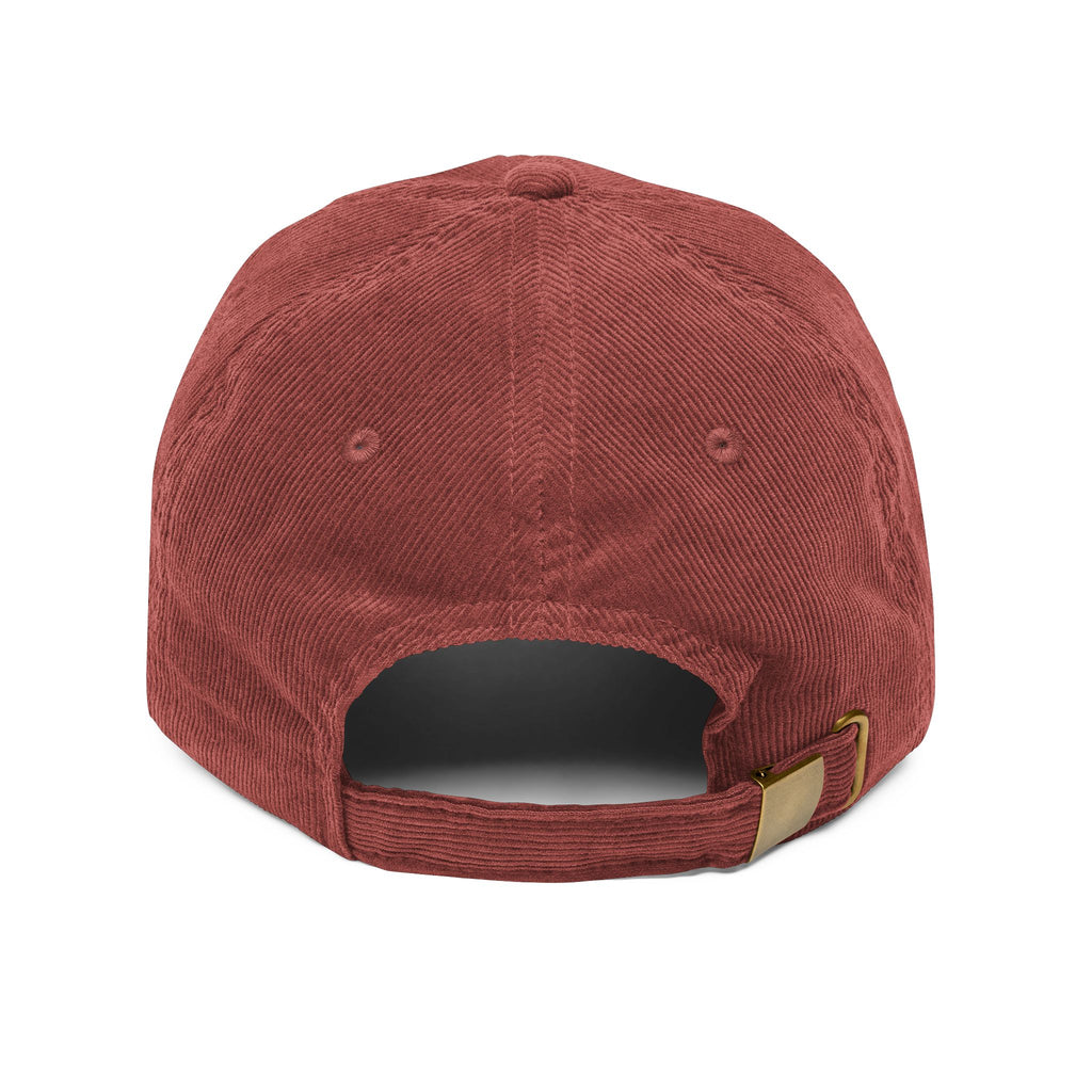 Corduroy Texas Embroidered Hat