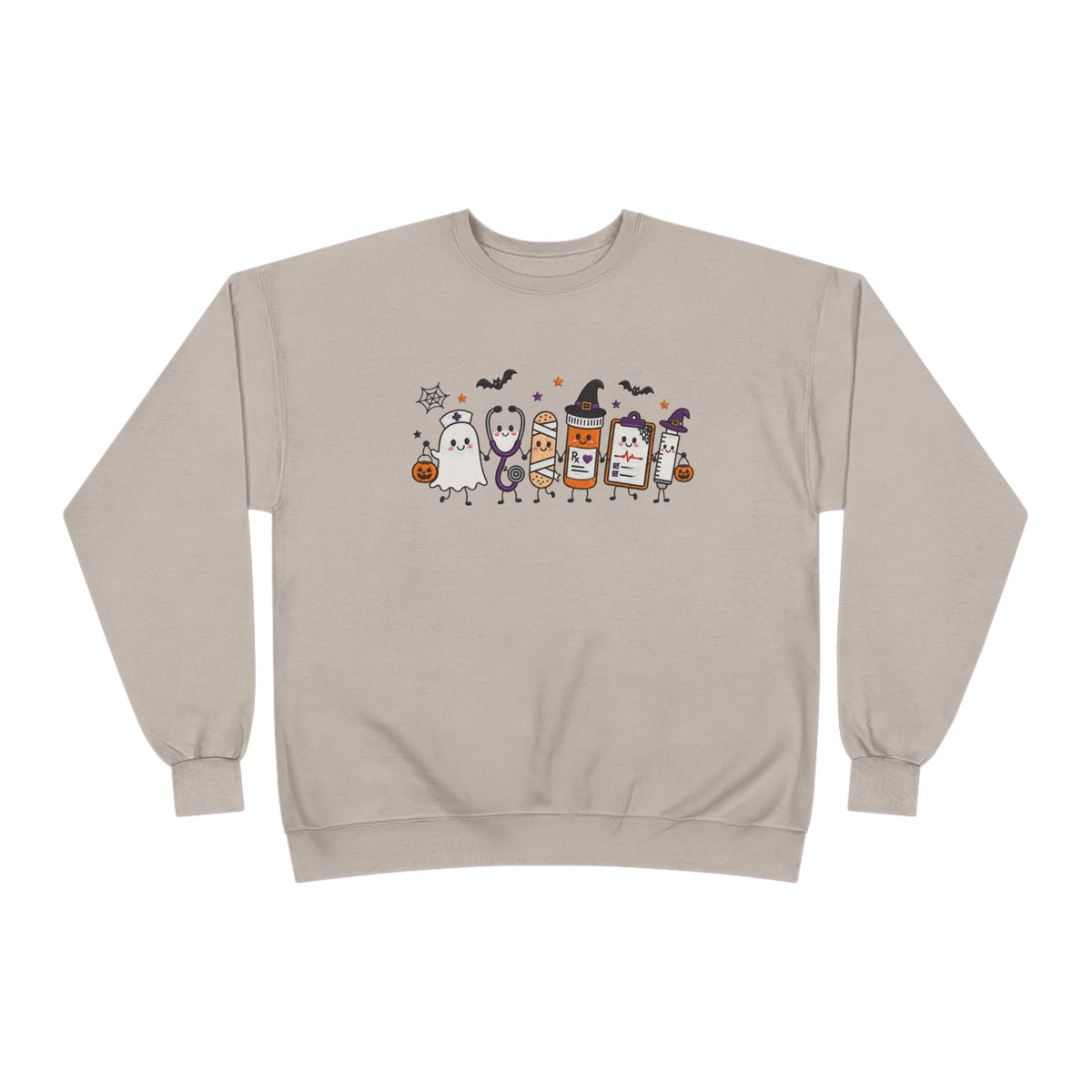 Nurse Halloween Candy Crewneck Sweatshirt