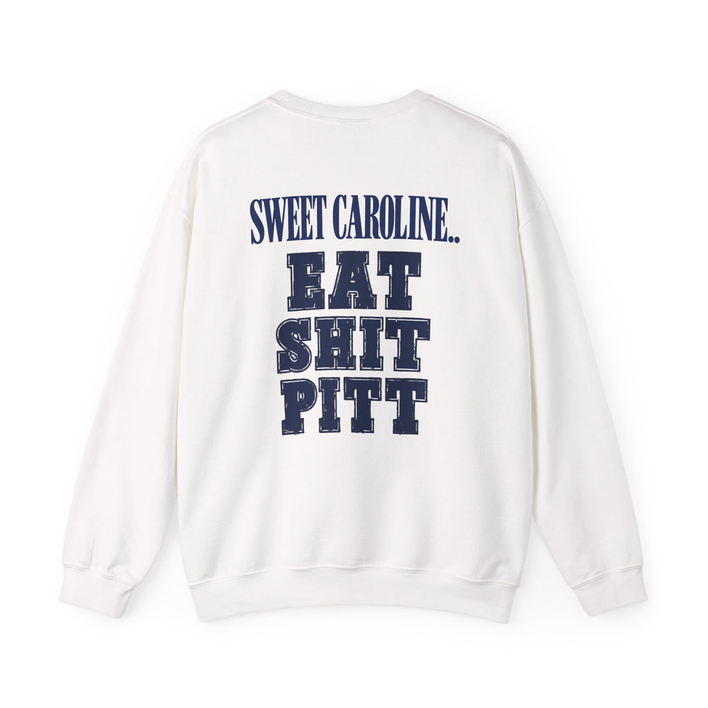 West Virginia Crewneck Sweatshirt — 'Eat Sh*t Pitt'