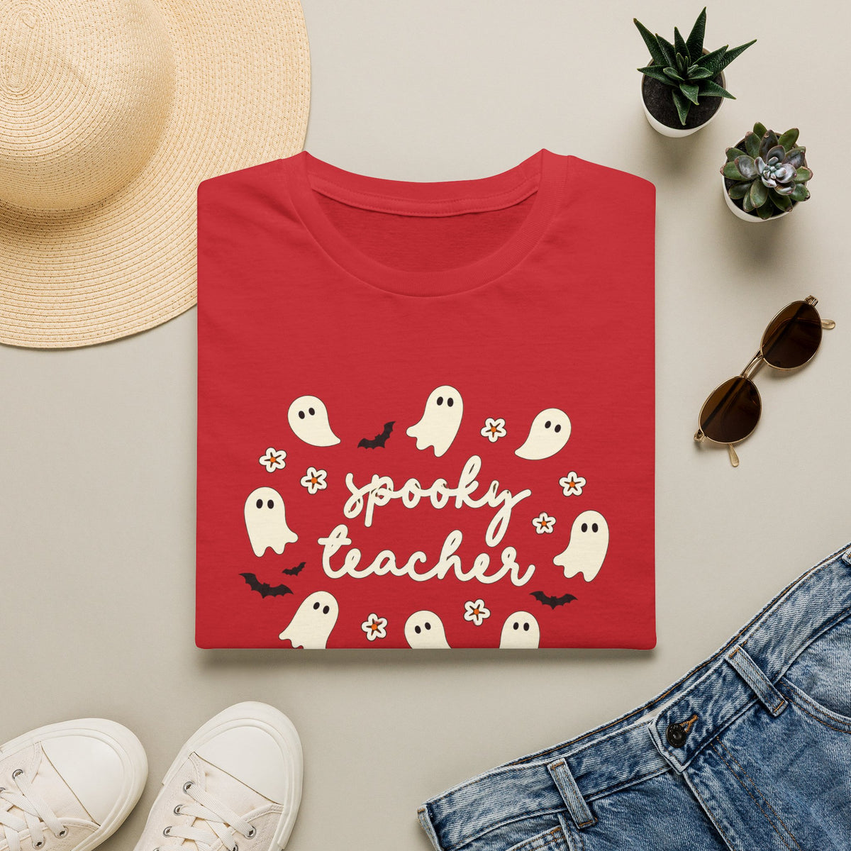 Spooky Teacher Tee
