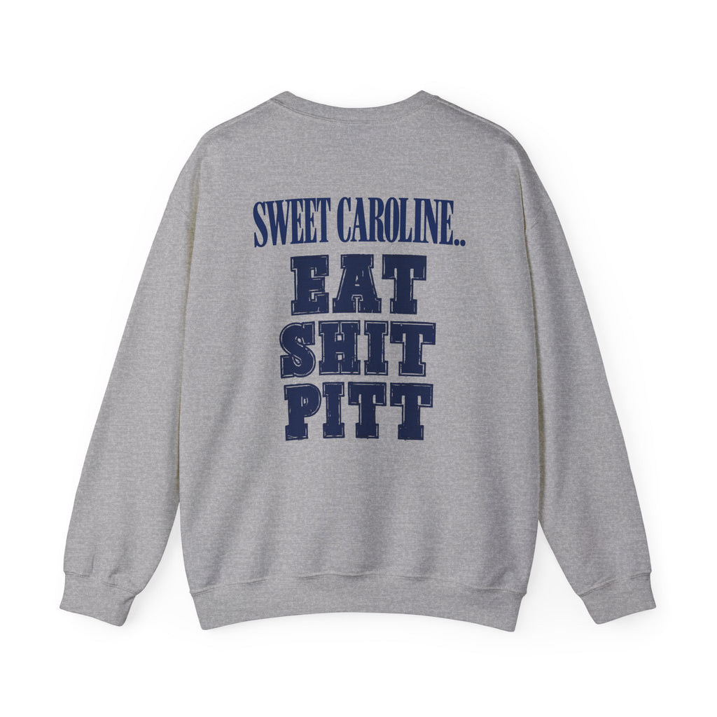 West Virginia Crewneck Sweatshirt — 'Eat Sh*t Pitt'