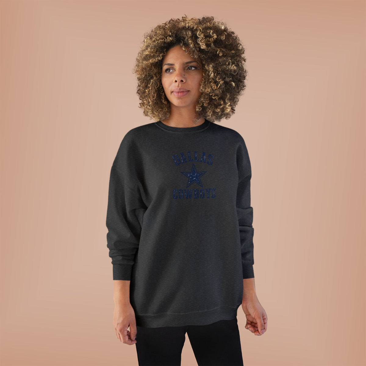 Dallas Cowboys Vintage Star Crewneck Sweatshirt
