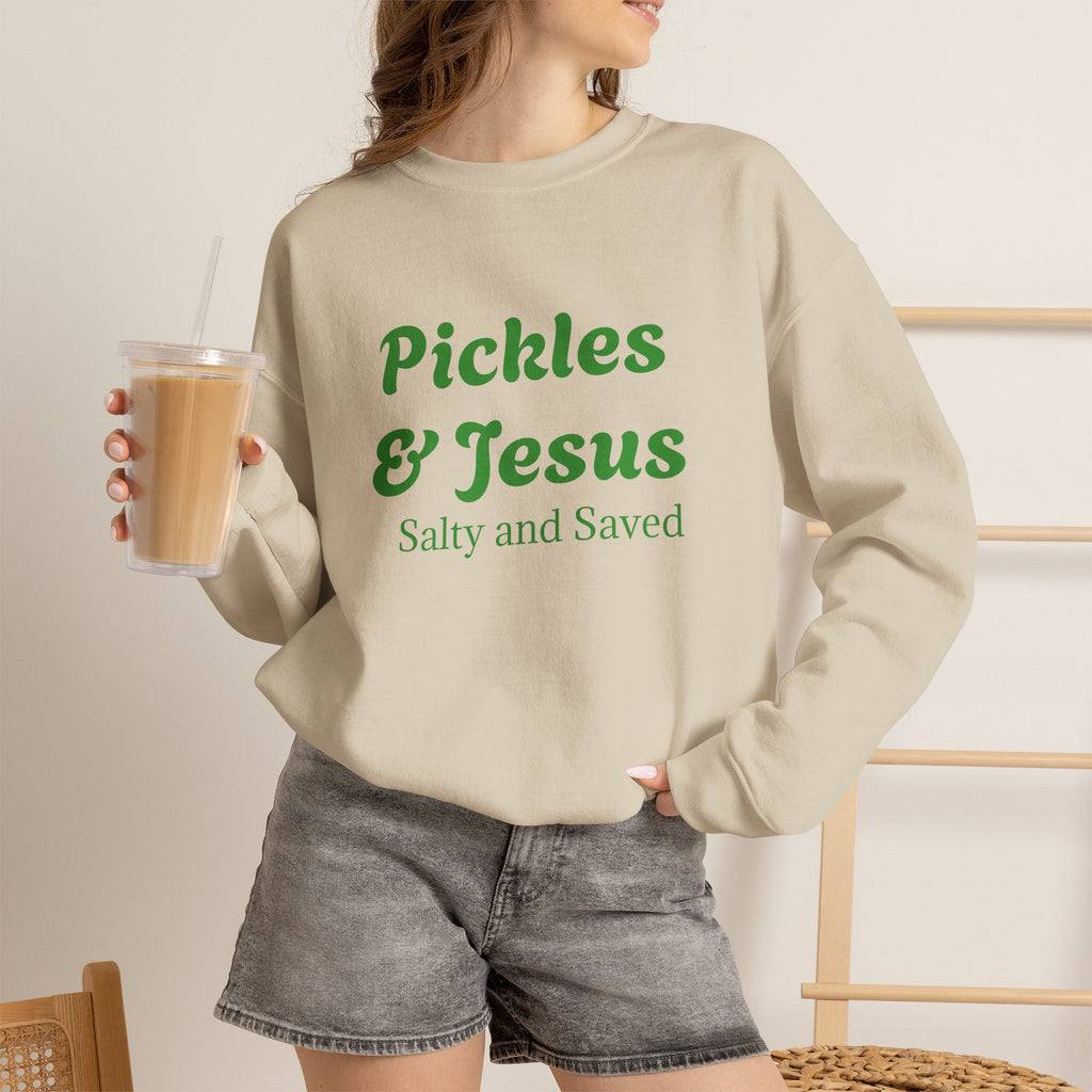 Pickles & Jesus Crewneck