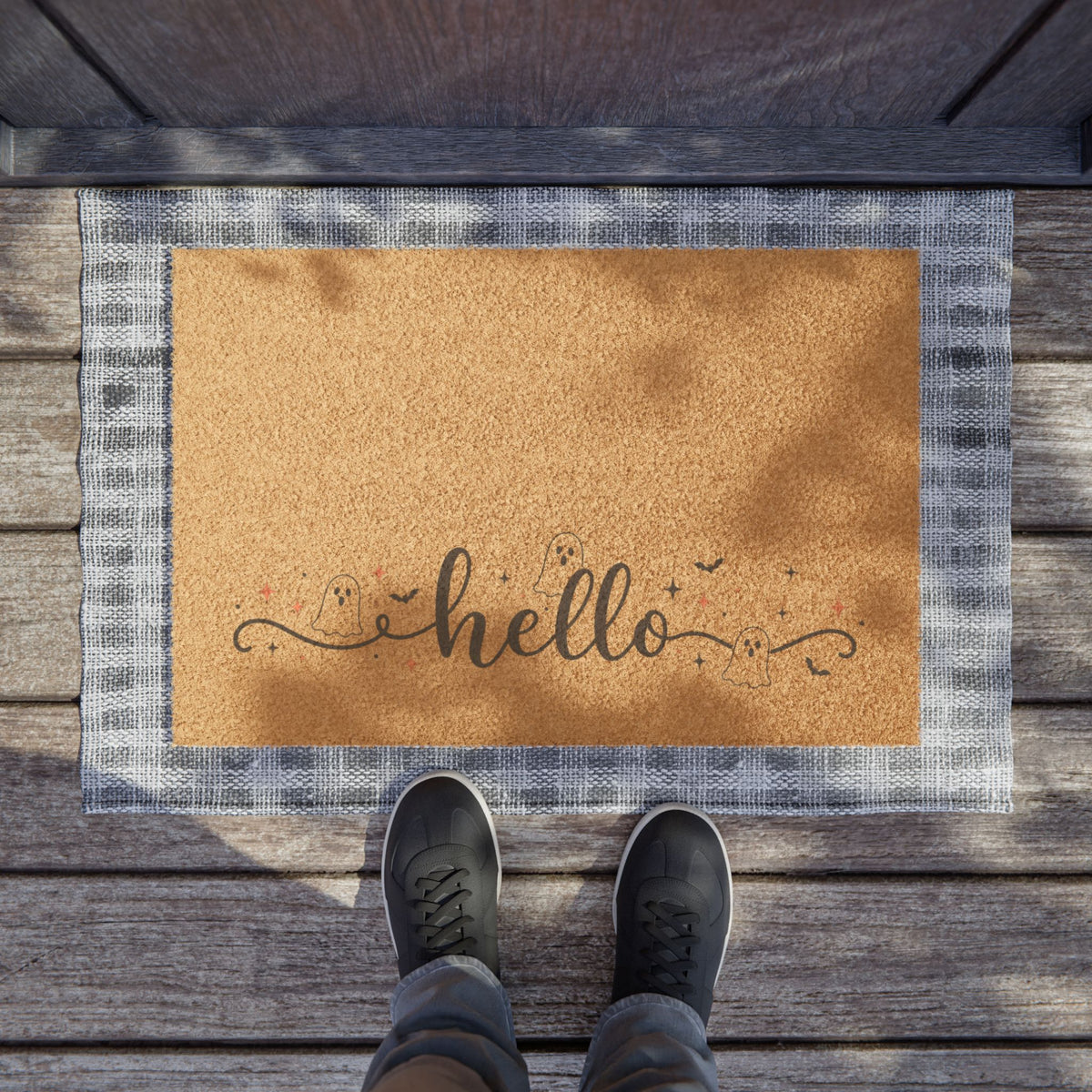 Hello Halloween Doormat