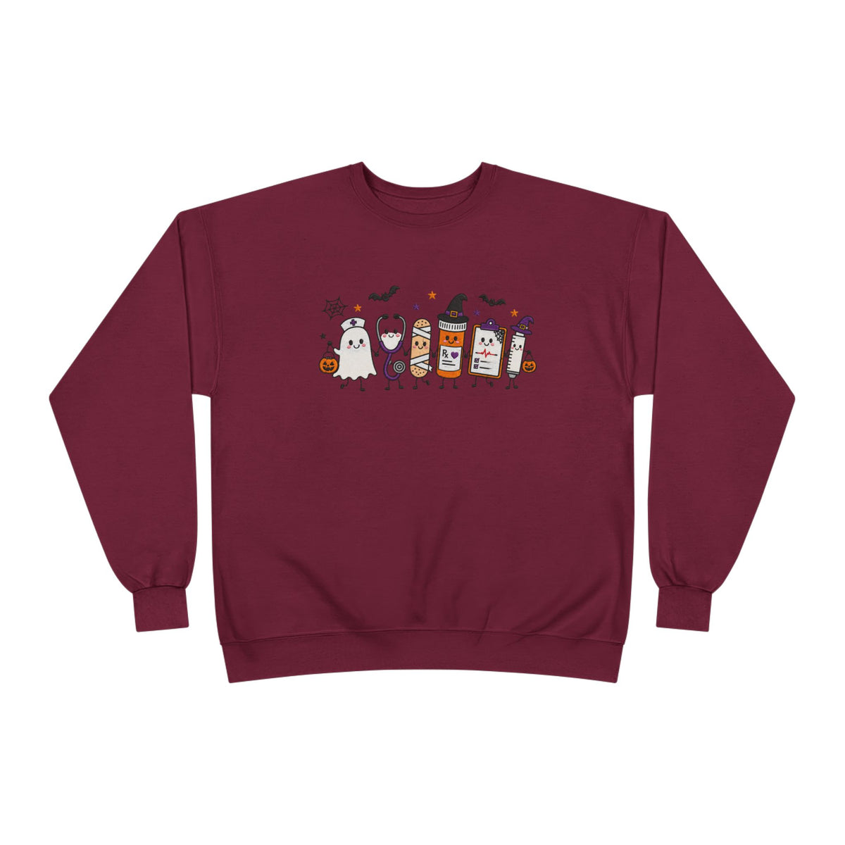 Nurse Halloween Candy Crewneck Sweatshirt