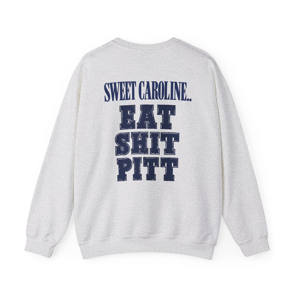 West Virginia Crewneck Sweatshirt — 'Eat Sh*t Pitt'