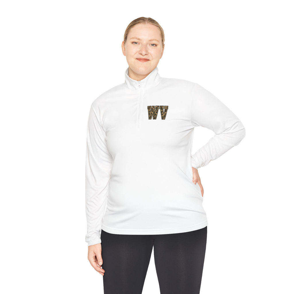 WV Mountaineers Camo Quarter Zip Pullover