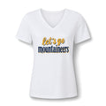 Let's Go Mountaineers V-Neck Tee
