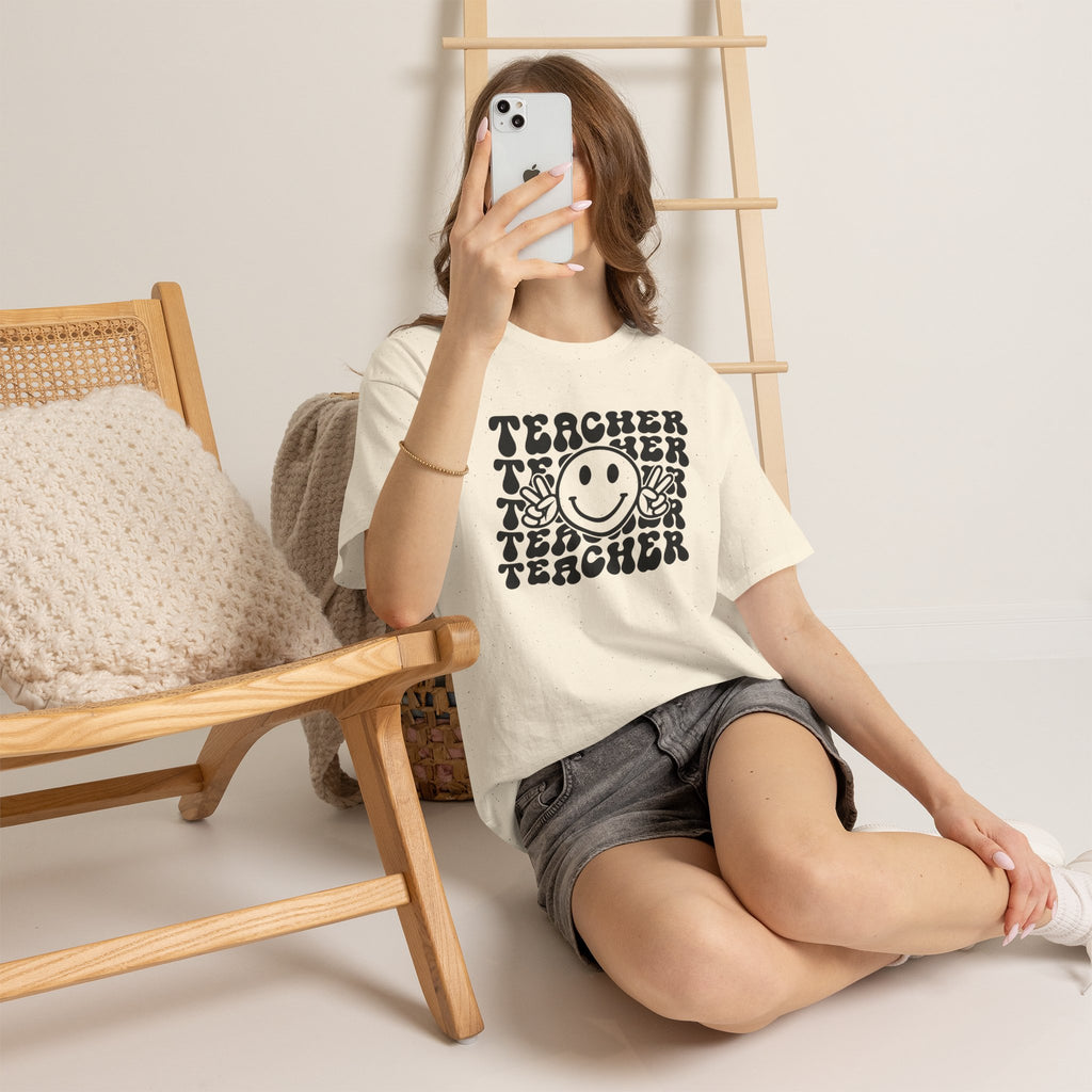 Groovy Teacher Tee