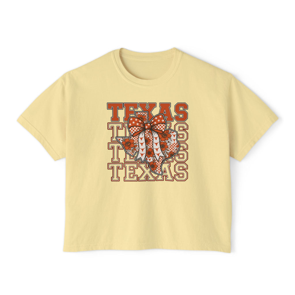 Texas Bow Boxy Tee