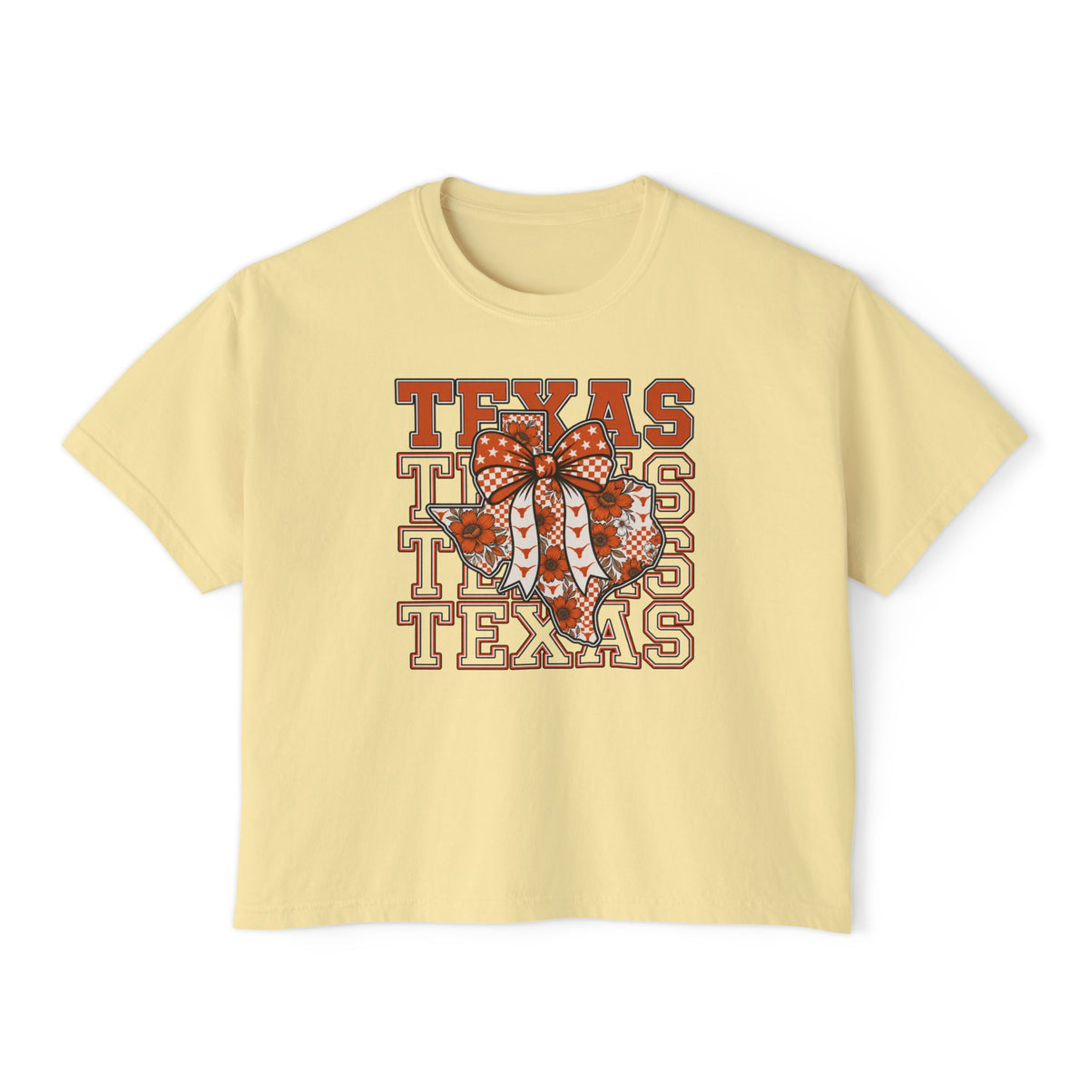 Texas Bow Boxy Tee