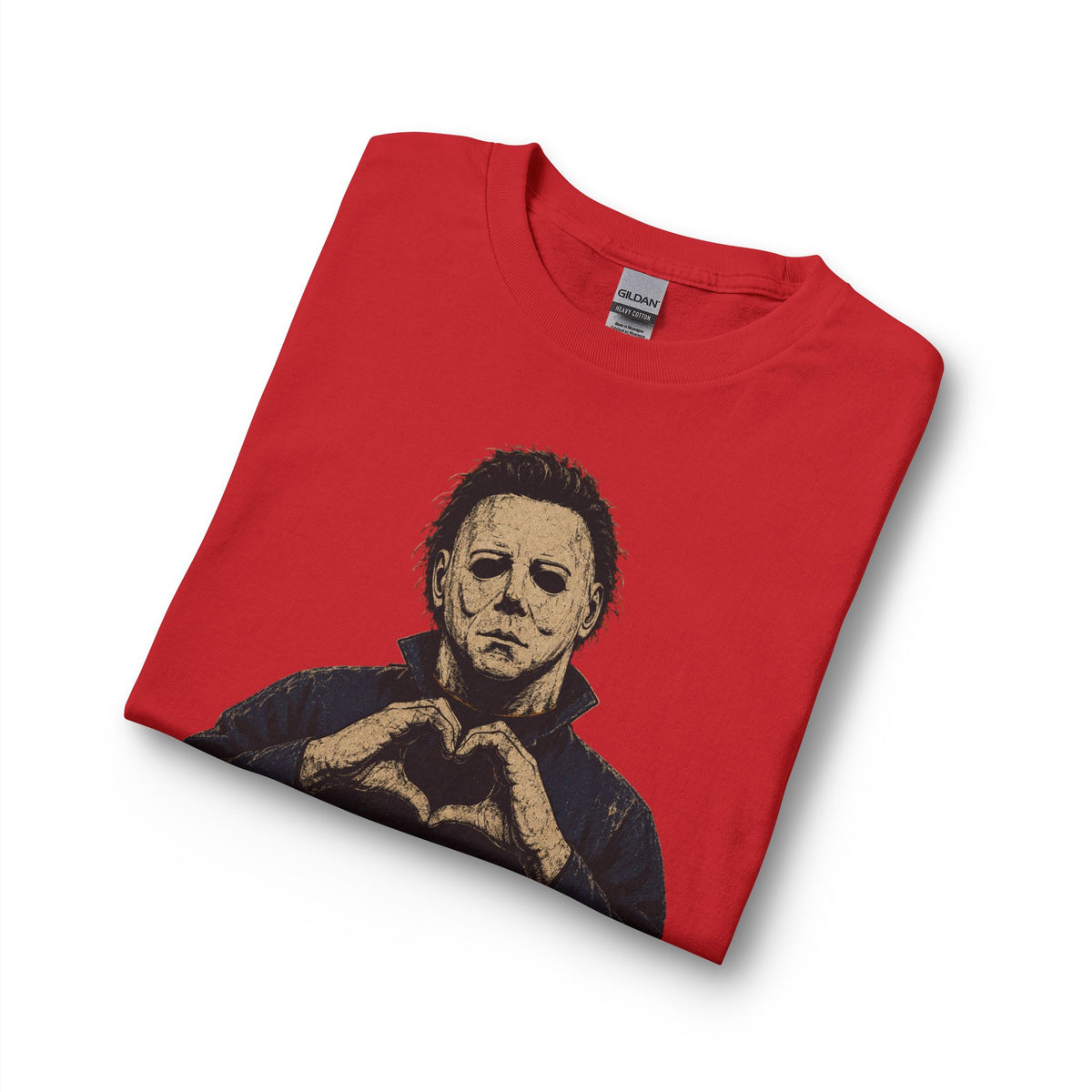 Michael Retro Slasher Hand Heart Tee