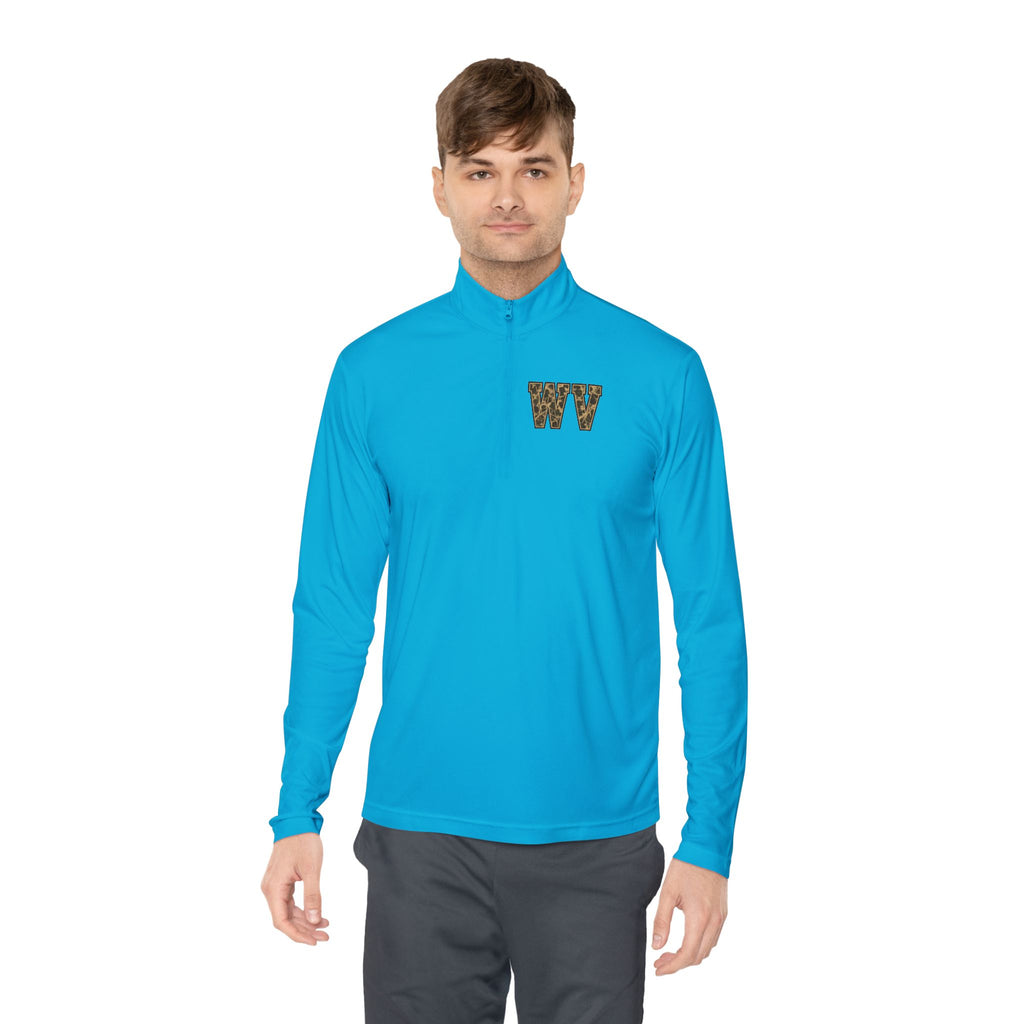 WV Mountaineers Camo Quarter Zip Pullover