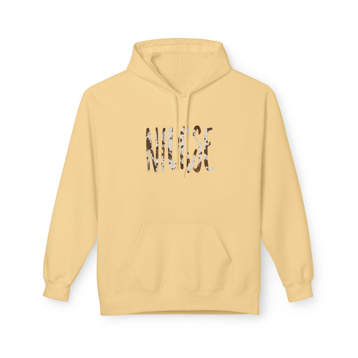 Nurse Cow Print Hoodie