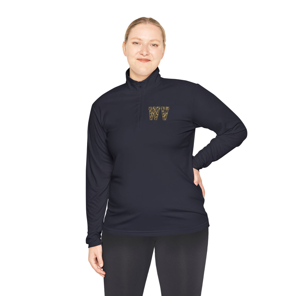 WV Mountaineers Camo Quarter Zip Pullover