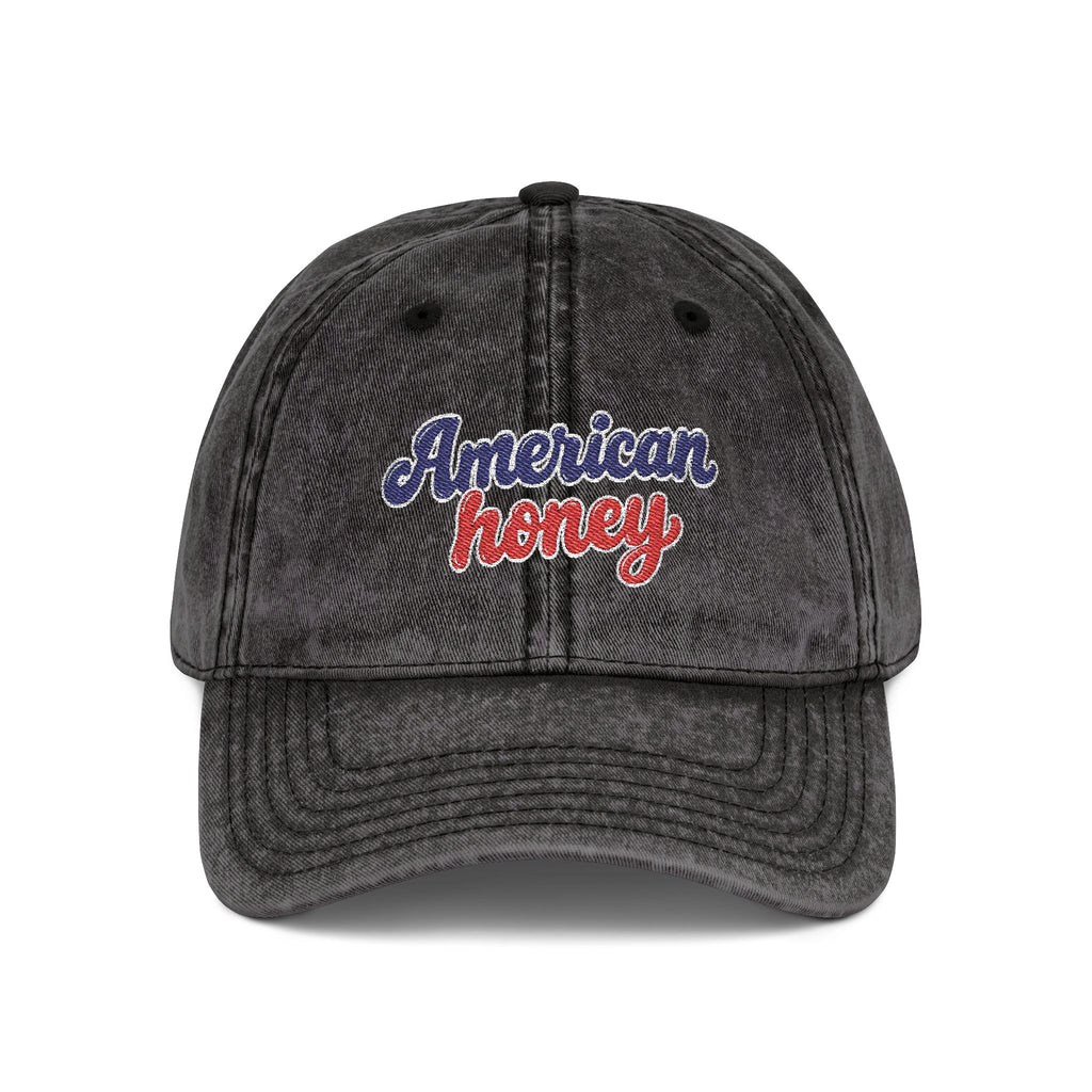 American Honey Vintage Embroidered Hat
