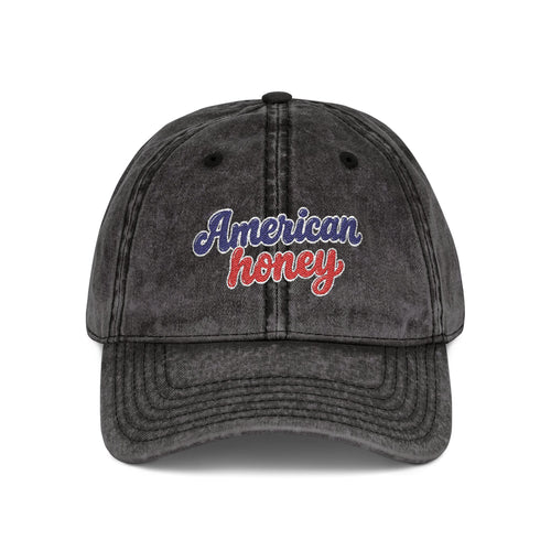 American Honey Vintage Embroidered Hat