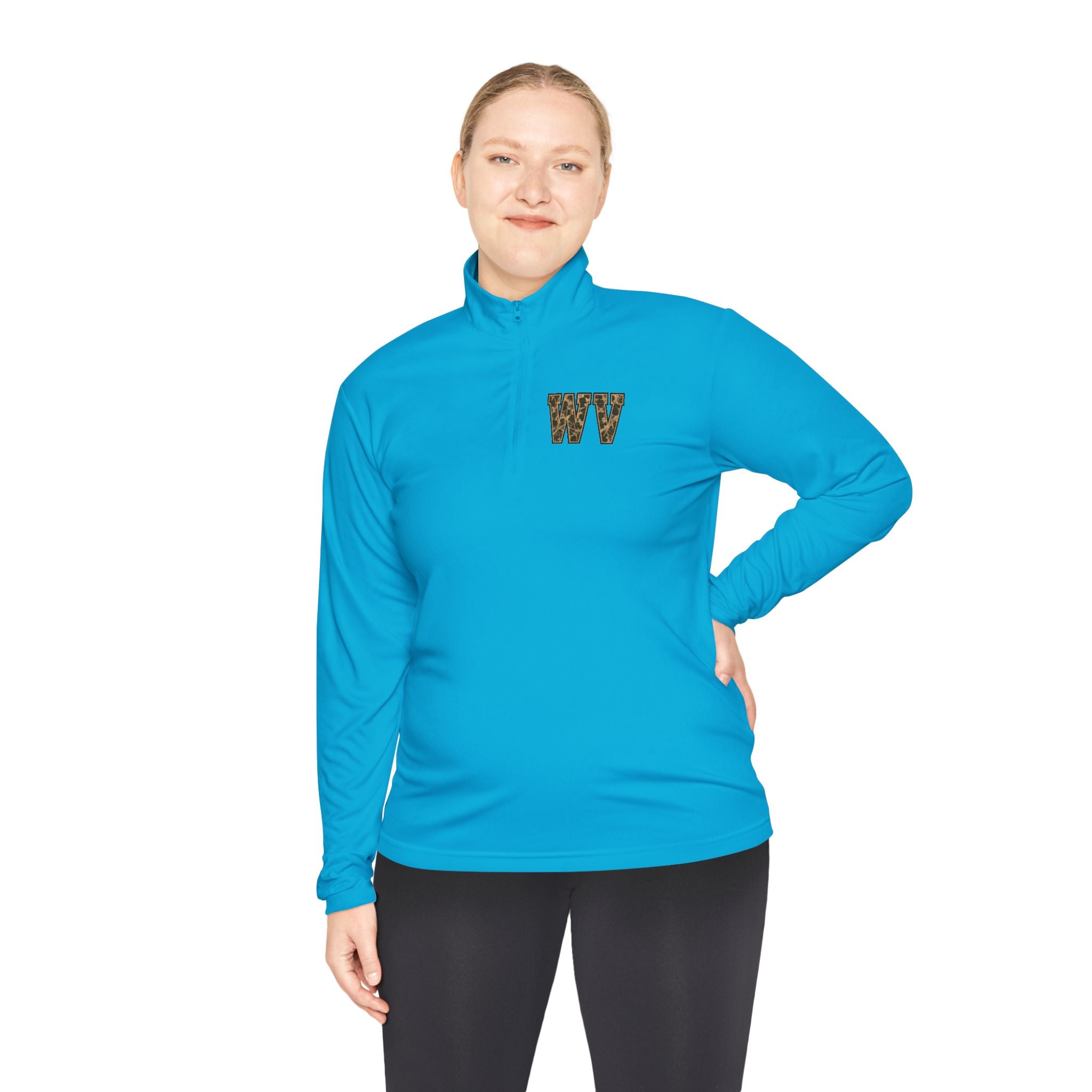 WV Mountaineers Camo Quarter Zip Pullover