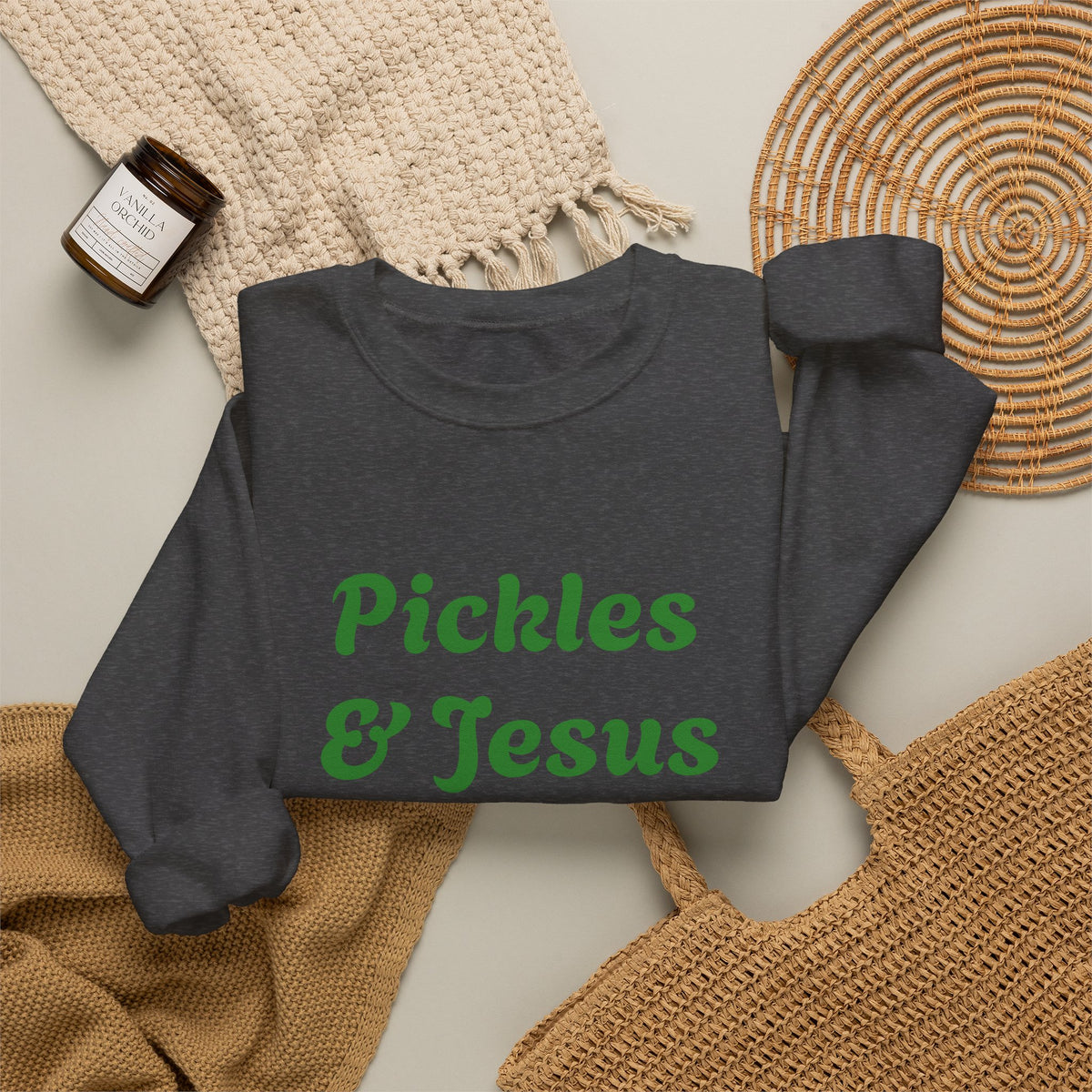 Pickles & Jesus Crewneck