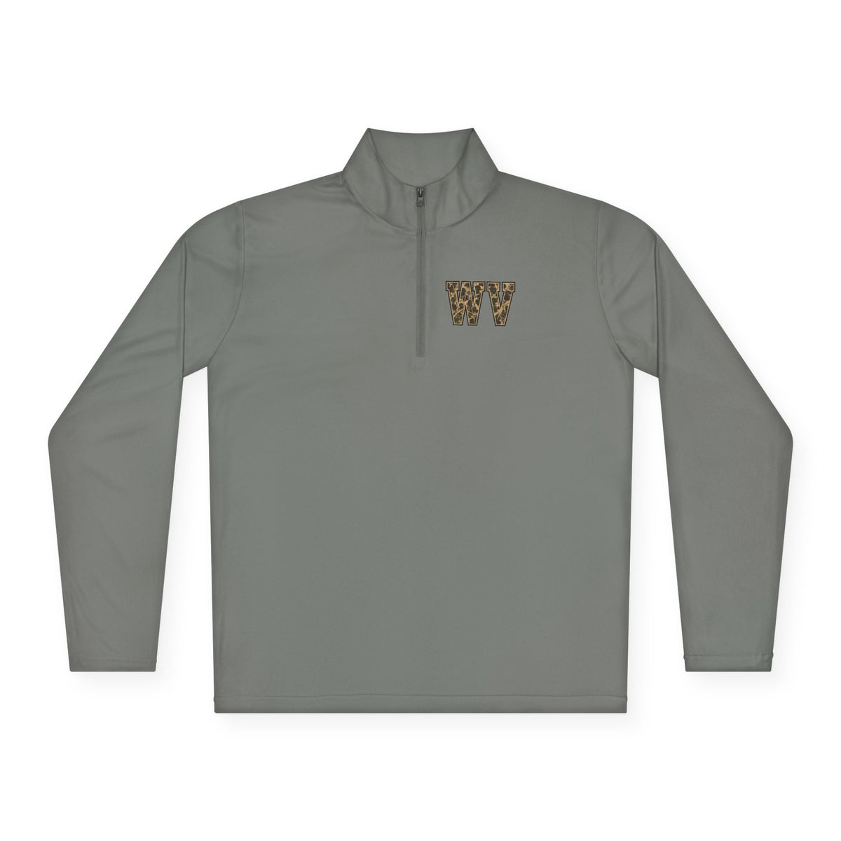 WV Mountaineers Camo Quarter Zip Pullover