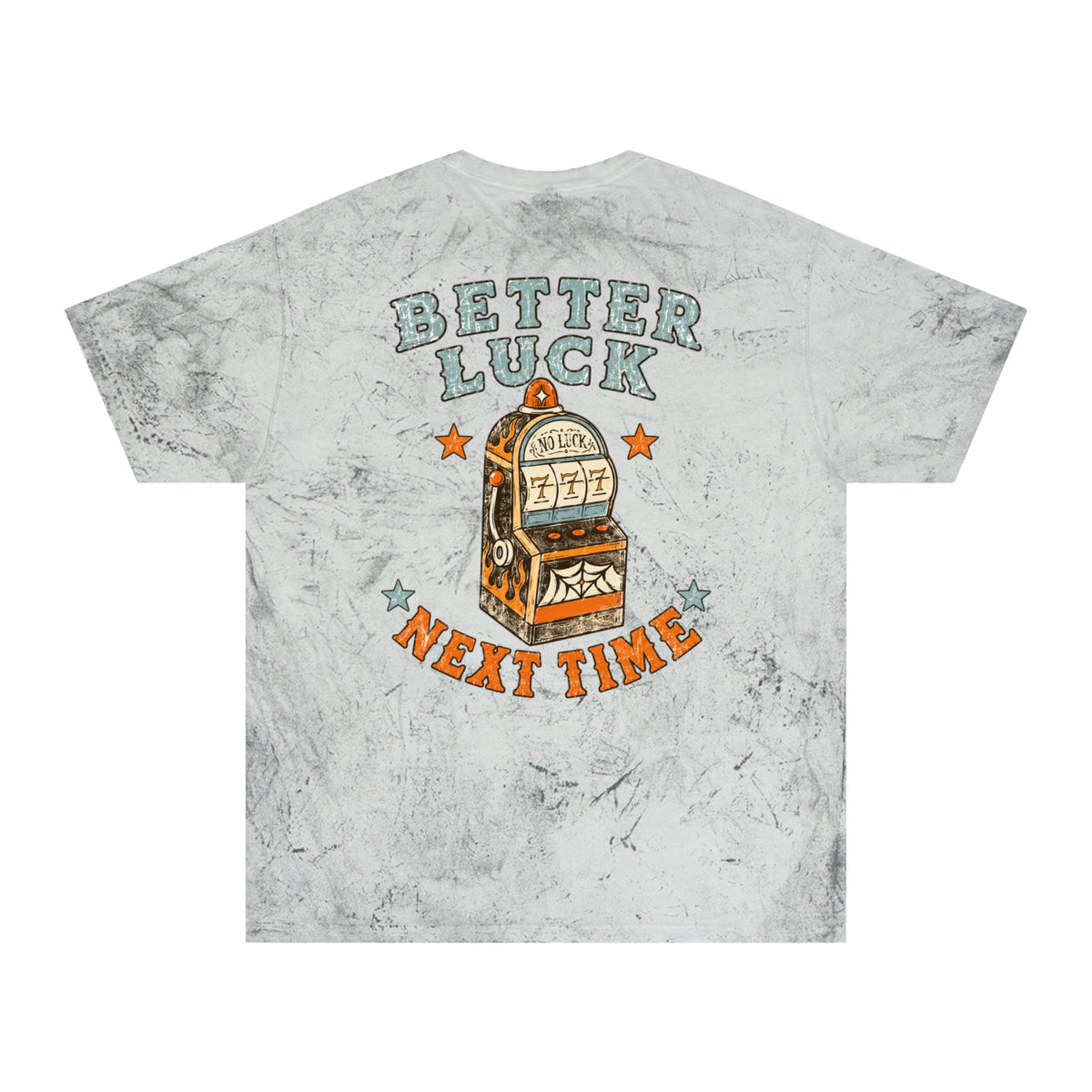 "Better Luck Next Time" Graphic Tie-Dye Tee