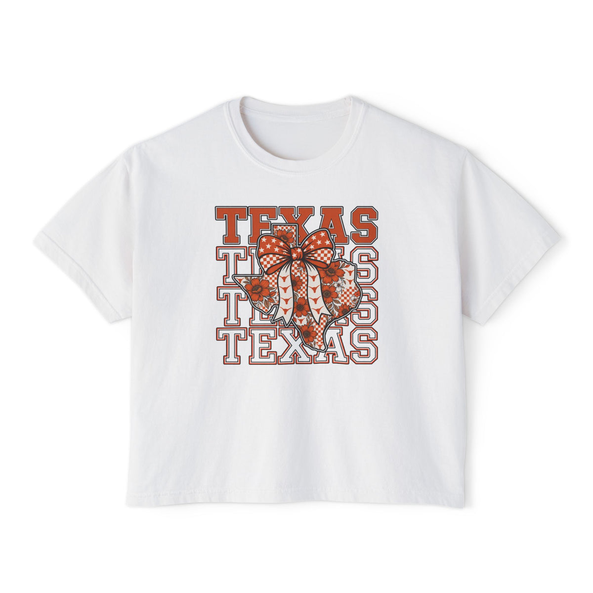 Texas Bow Boxy Tee