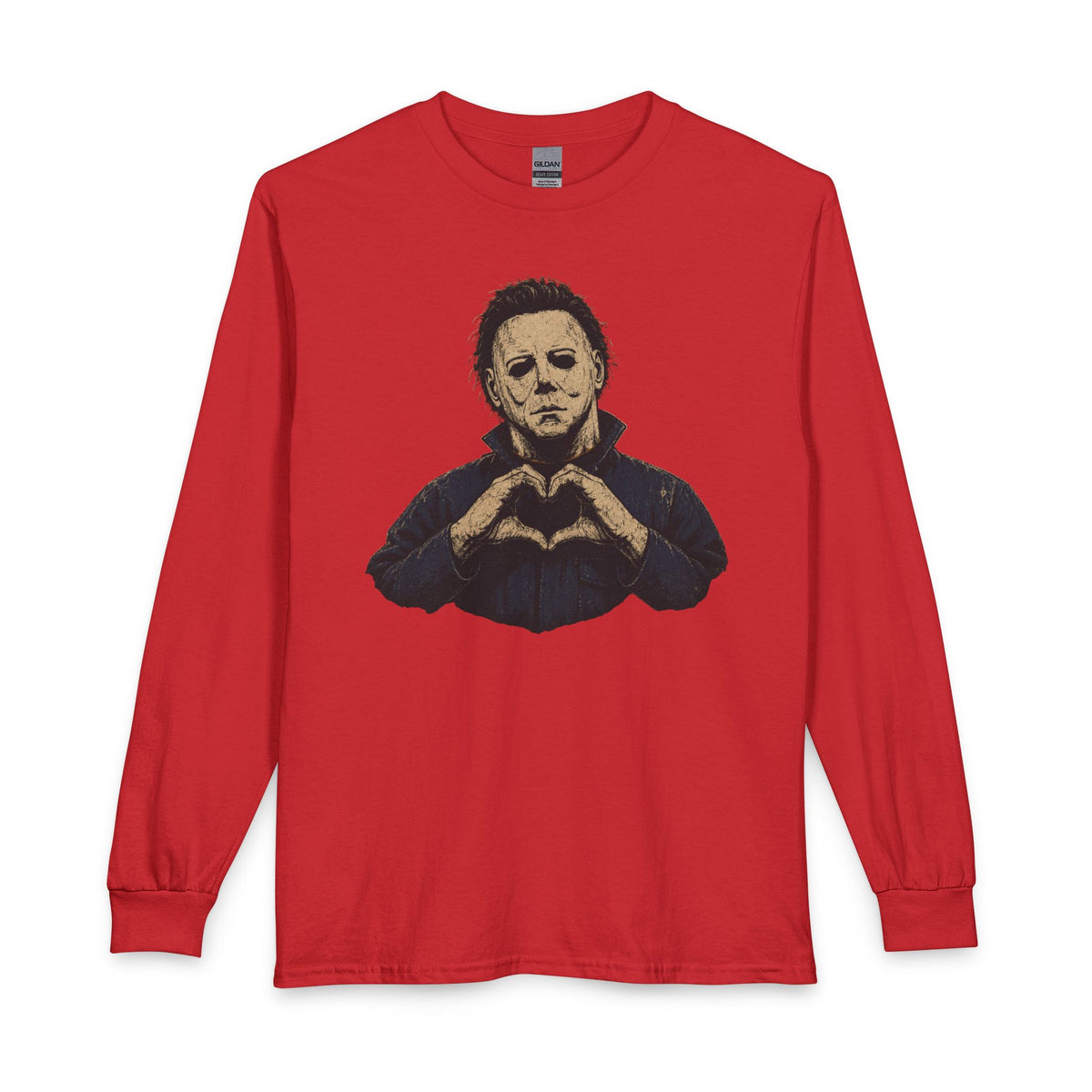 Michael Retro Slasher Hand Heart Tee