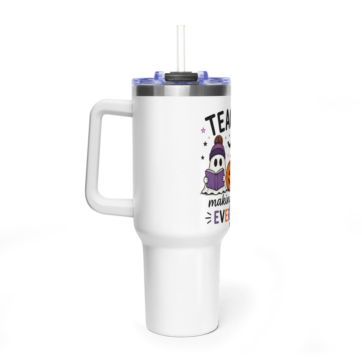 "Teacher Making Magic Every Day" 40oz Halloween Thermal Tumbler