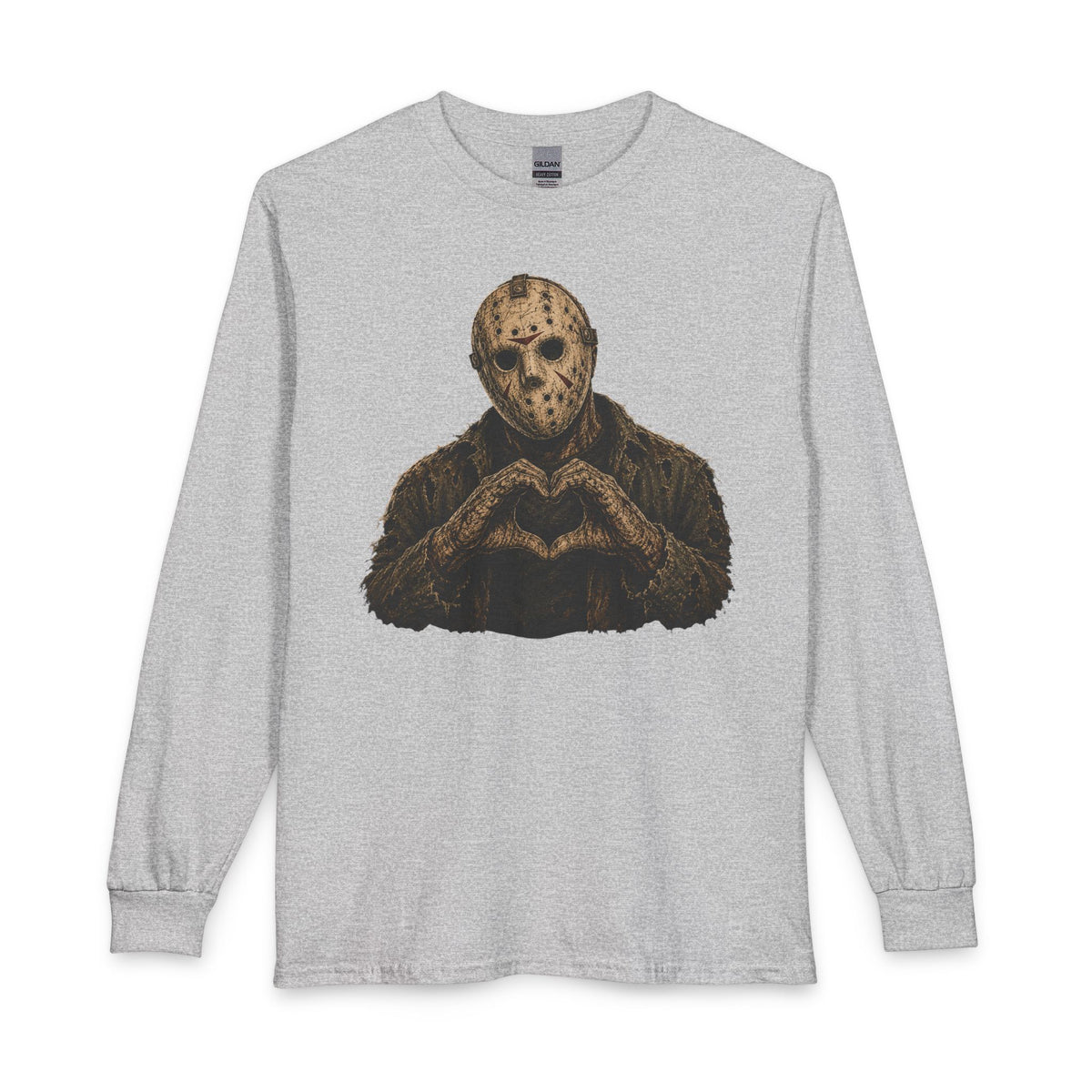 Jason Retro Slasher Hand Heart Tee