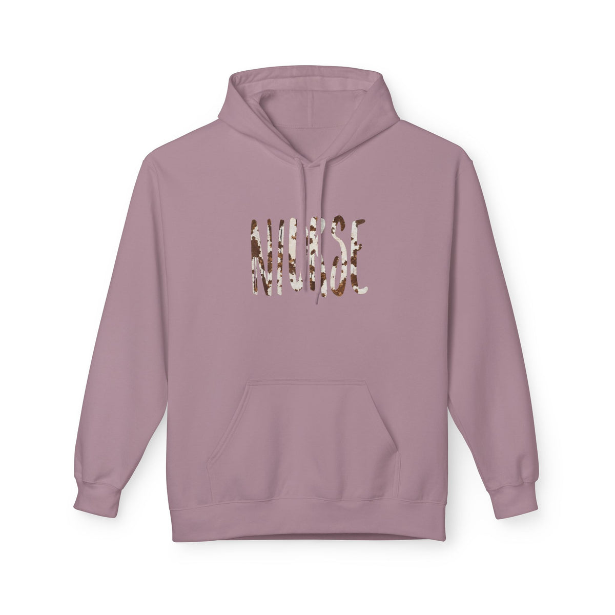Nurse Cow Print Hoodie