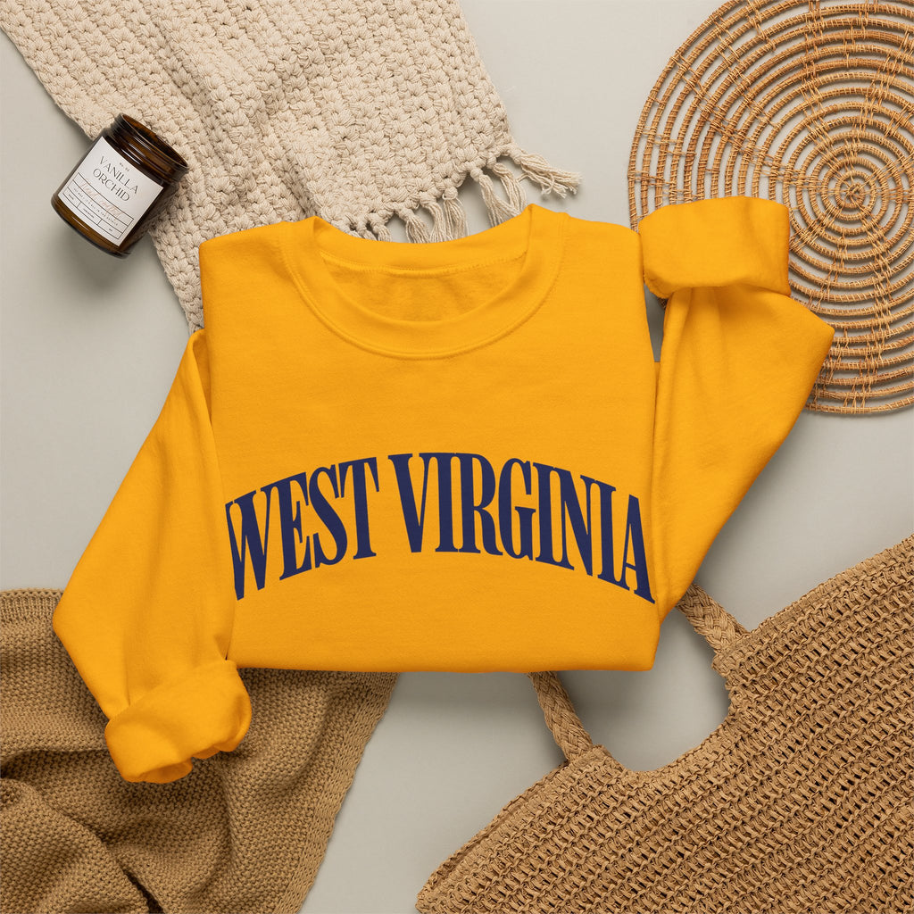 West Virginia Crewneck Sweatshirt — 'Eat Sh*t Pitt'