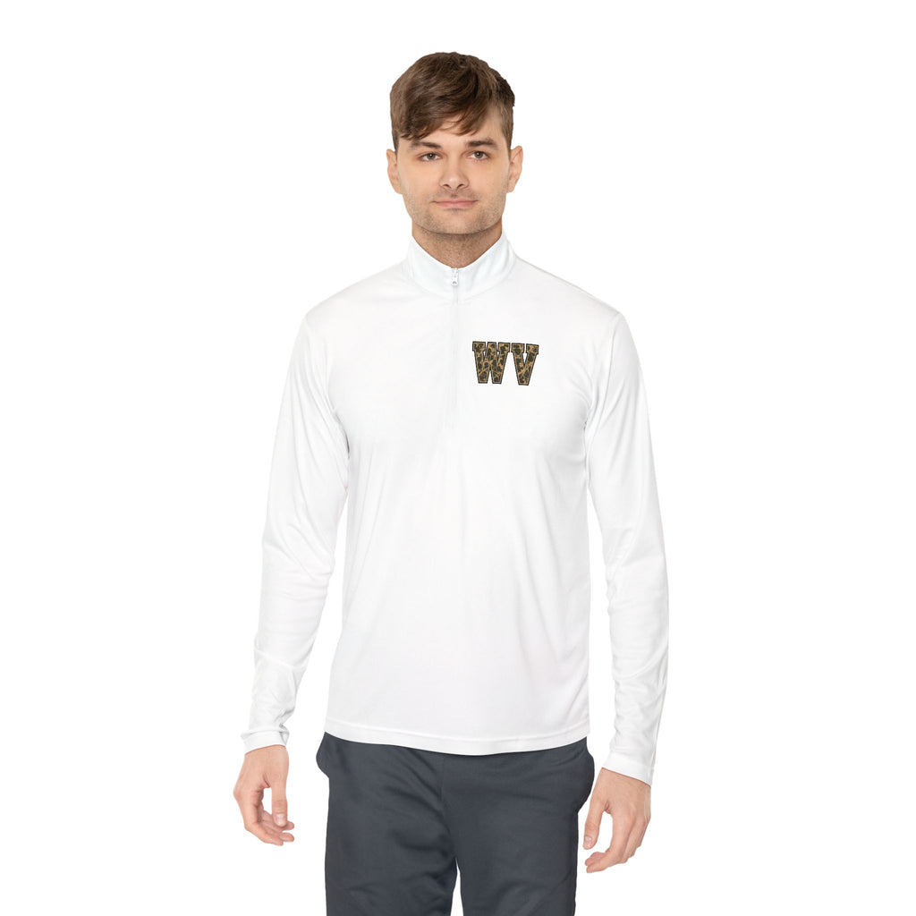 WV Mountaineers Camo Quarter Zip Pullover