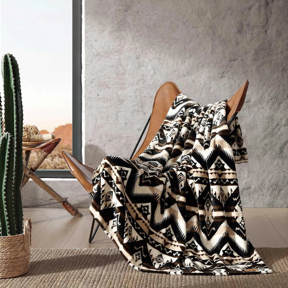 Wrangler Western Throw Blanket