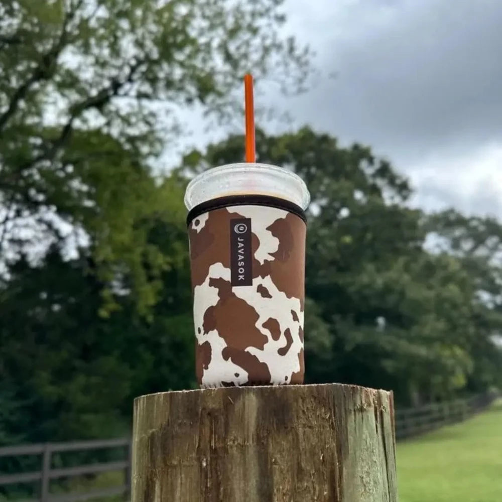 Neoprene Iced Coffee Cup Sleeve