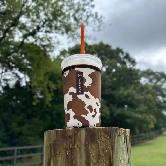 Neoprene Iced Coffee Cup Sleeve