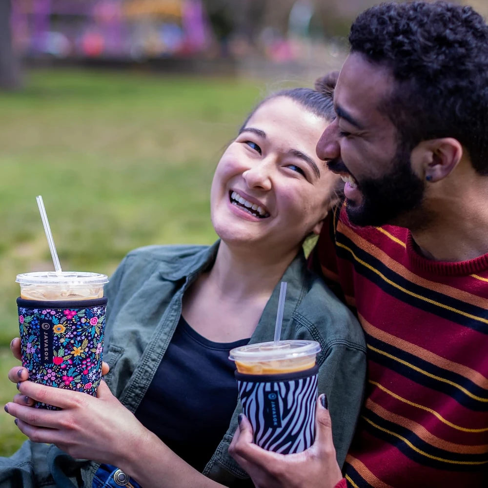 Neoprene Iced Coffee Cup Sleeve