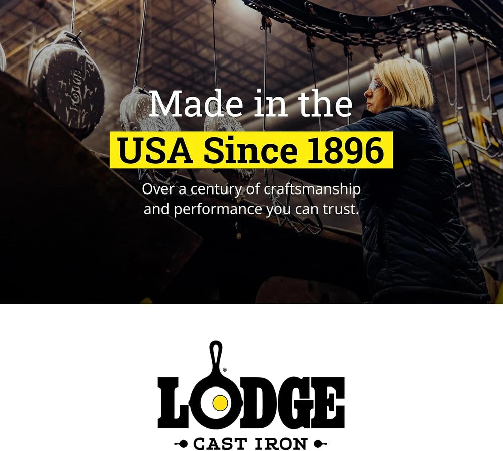 Lodge Cast Iron Dual Handle Pan 12”