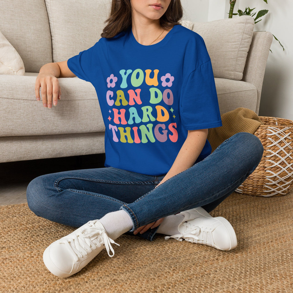 You Can Do Hard Things Tee