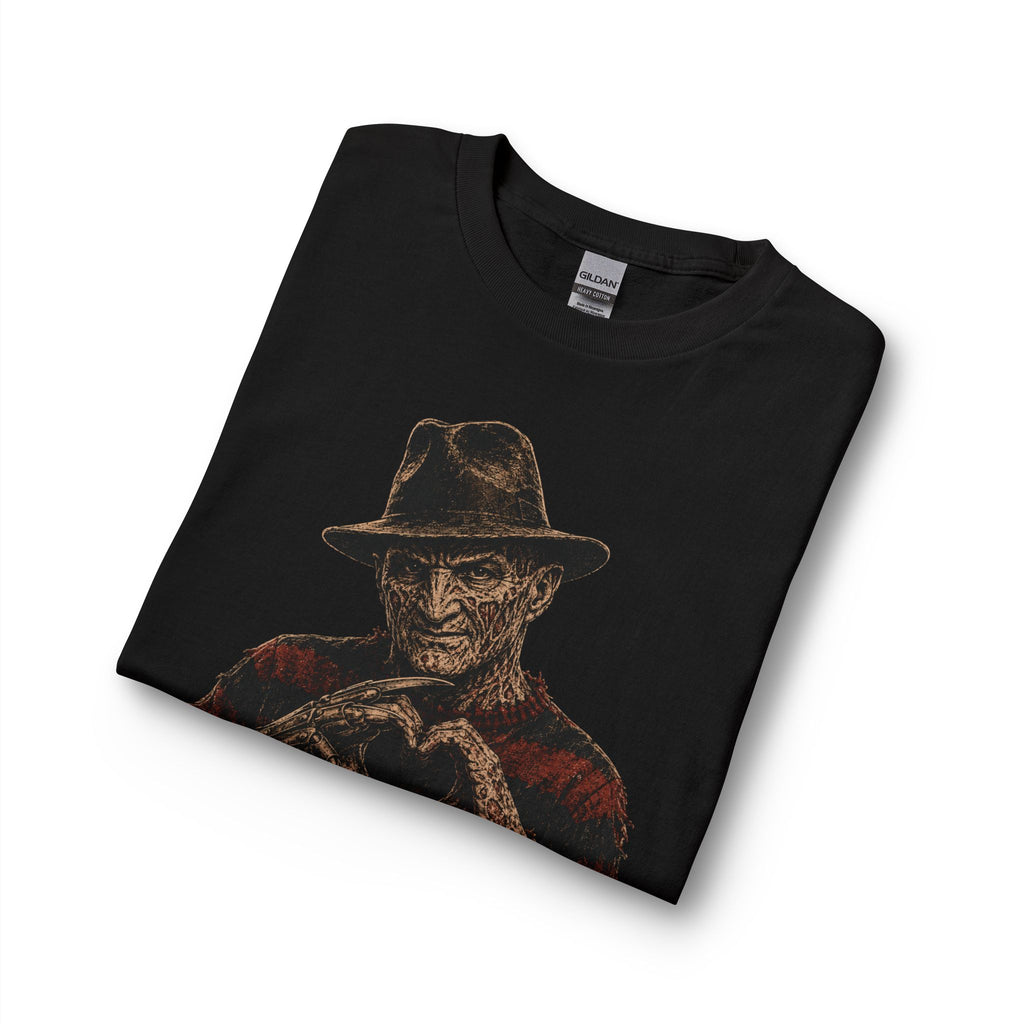 Freddy Retro Slasher Hand Heart Tee