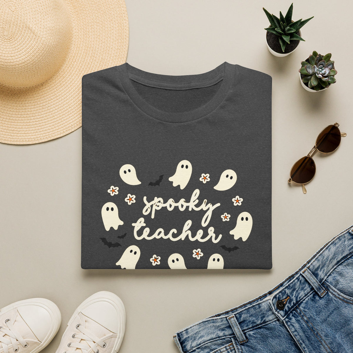 Spooky Teacher Tee