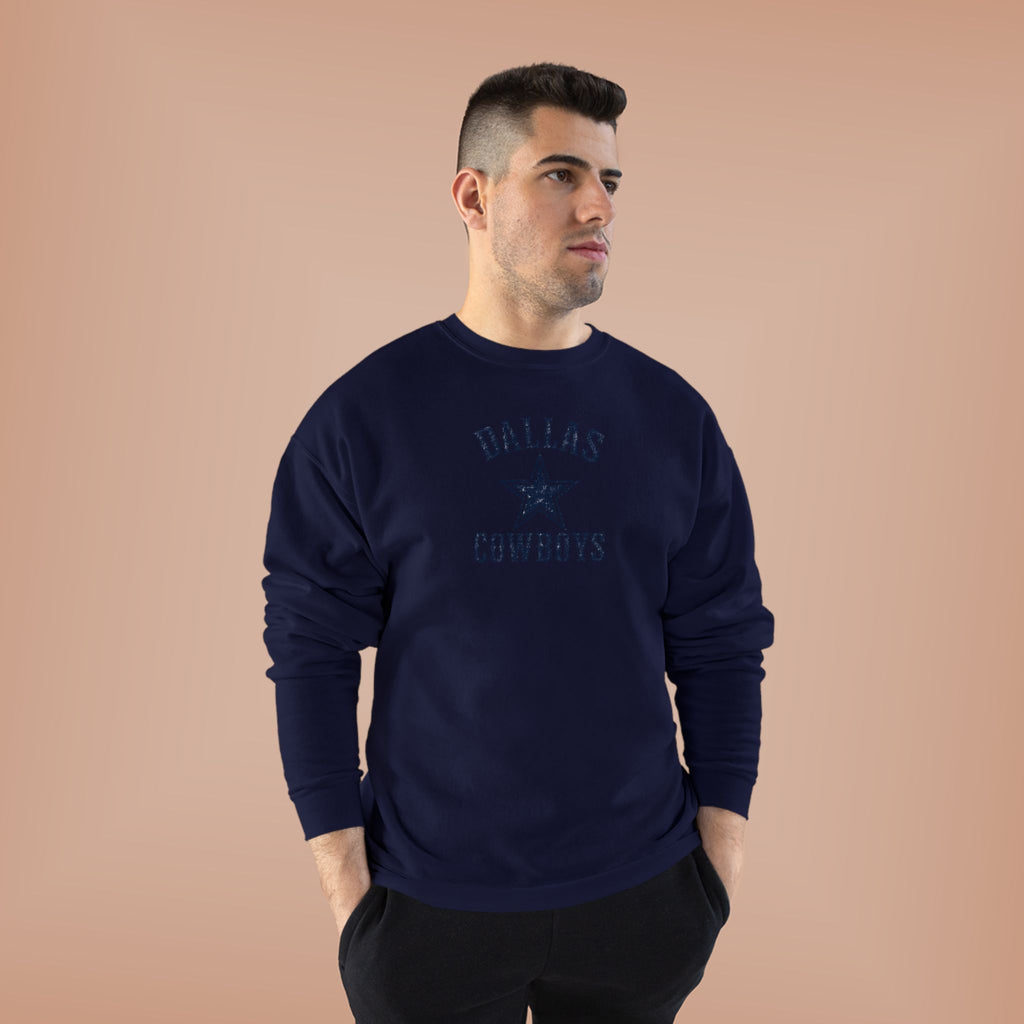 Dallas Cowboys Vintage Star Crewneck Sweatshirt