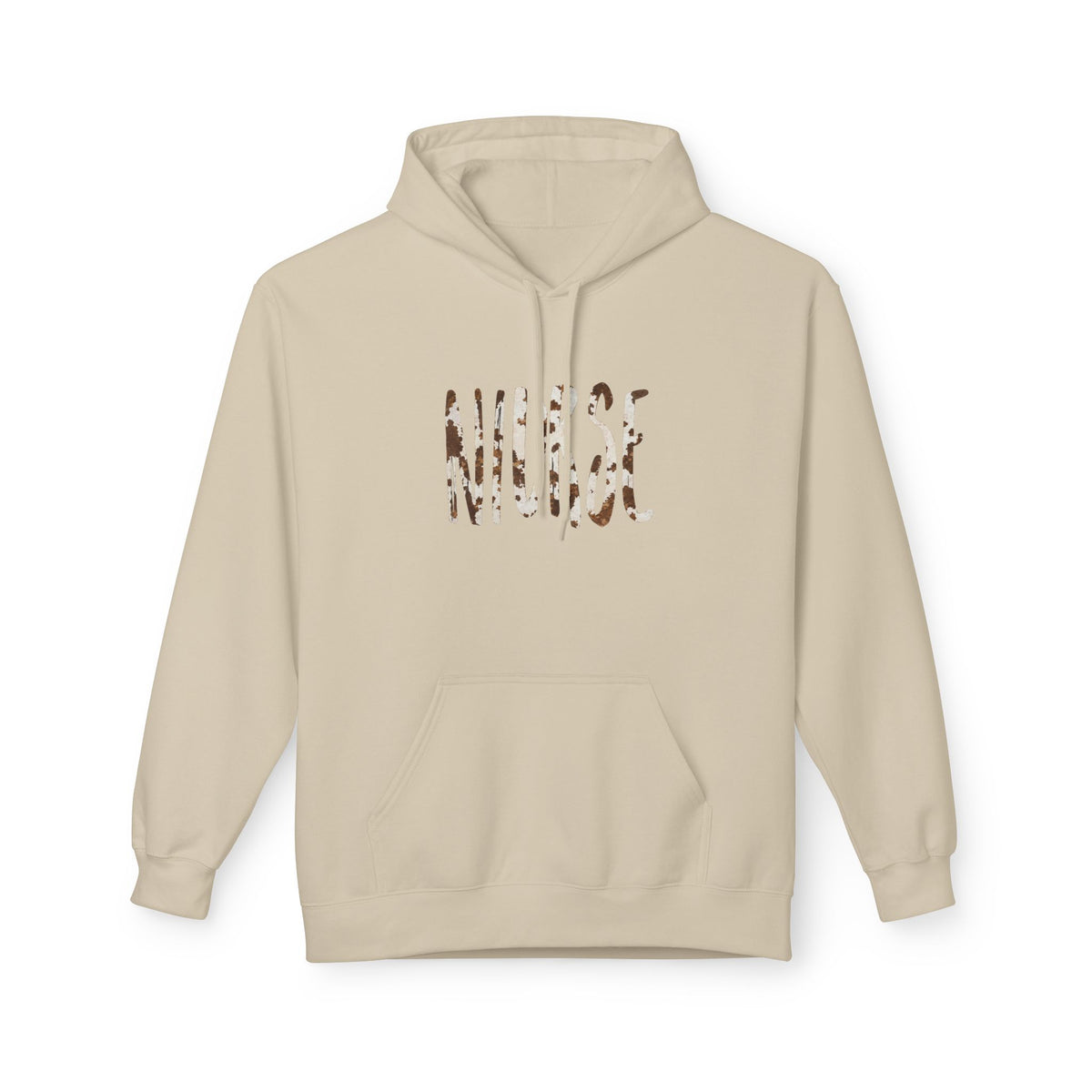 Nurse Cow Print Hoodie