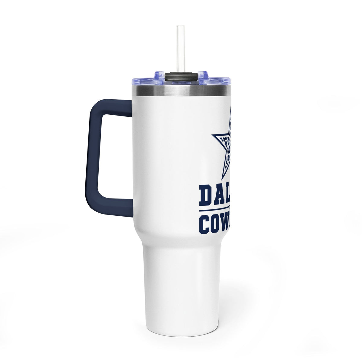 Dallas Cowboys Leopard Star 40oz Tumbler
